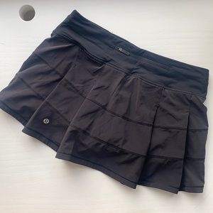 Black Lululemon skirt